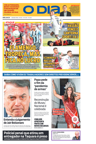 O DIA - Edição de 01 de Setembro de 2025