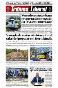 Tribuna Liberal - Edição de 3 de Setembro de 2025