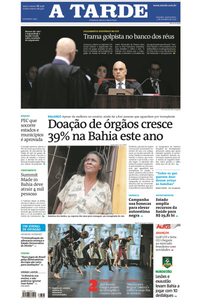 A TARDE - Edição de 03 de Setembro de 2025