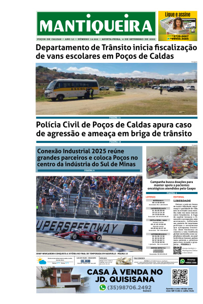 Mantiqueira - Edição de 05 de Setembro de 2025