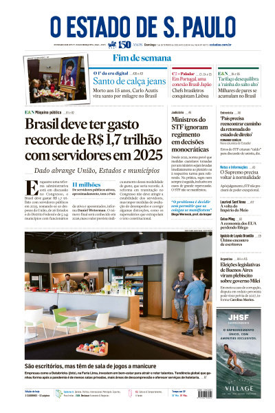 Estadão - Edição de 07 de Setembro de 2025