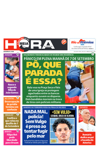 MEIA HORA - Edição de 08 de Setembro de 2025