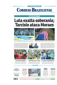 Correio Braziliense - Edição de 08 de Setembro de 2025