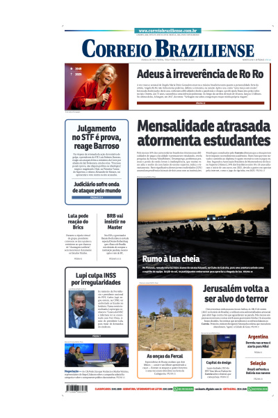 Correio Braziliense - Edição de 09 de Setembro de 2025