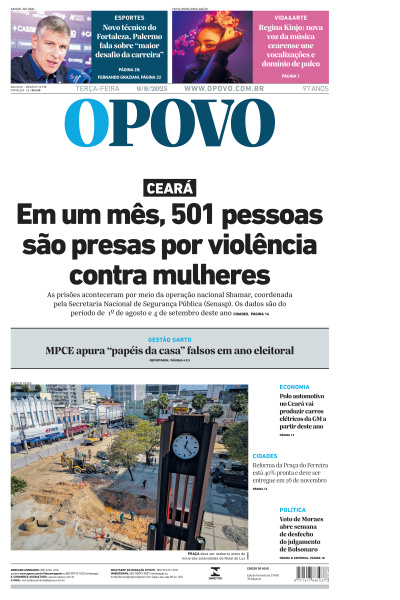 O POVO - Edição de 09 de Setembro de 2025