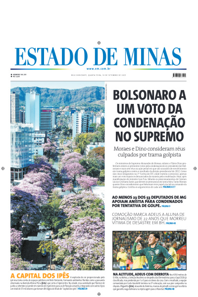 Estado de Minas - Edição de 10 de Setembro de 2025