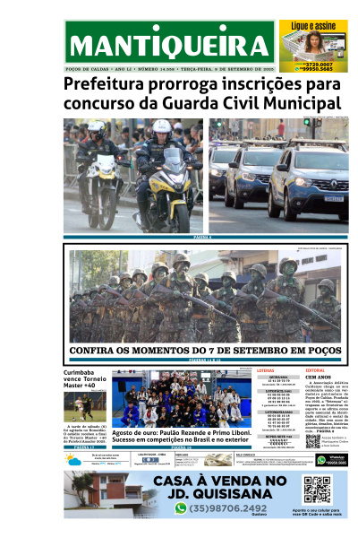 Mantiqueira - Edição de 10 de Setembro de 2025