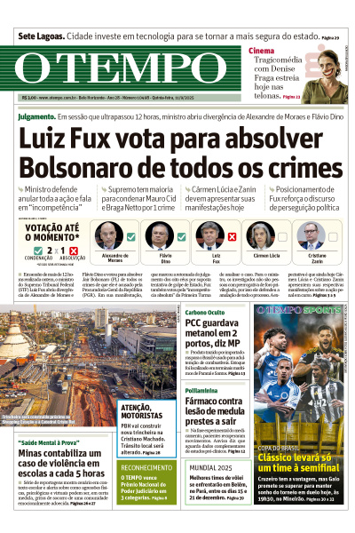 O TEMPO - Edição de 11 de Setembro de 2025