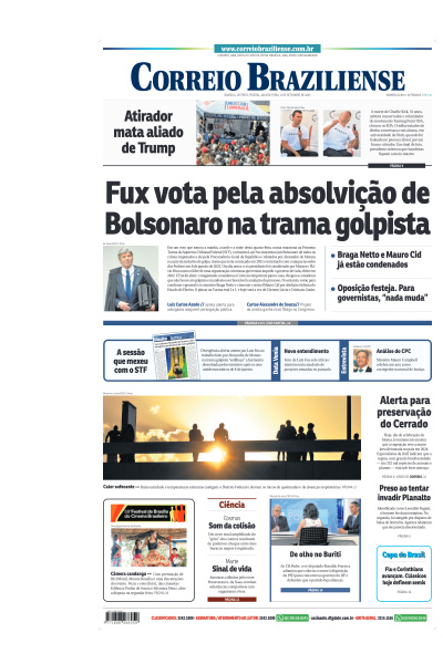 Correio Braziliense - Edição de 11 de Setembro de 2025
