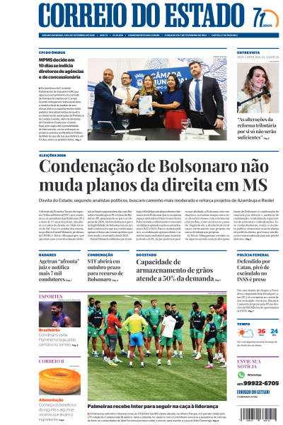 Correio do Estado - Edição de 13 de Setembro de 2025