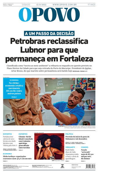 O POVO - Edição de 13 de Setembro de 2025