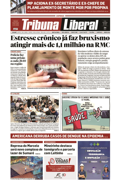 Tribuna Liberal - Edição de 14 de Setembro de 2025