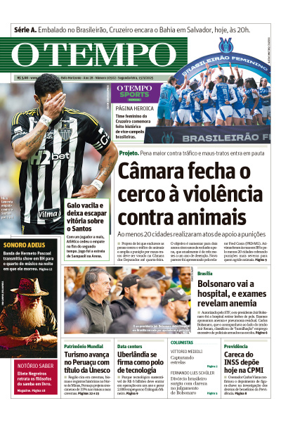 O TEMPO - Edição de 15 de Setembro de 2025