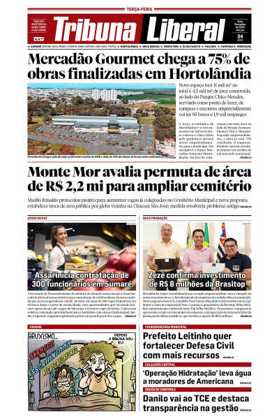 Tribuna Liberal - Edição de 16 de Setembro de 2025