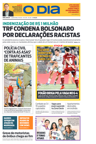 O DIA - Edição de 17 de Setembro de 2025