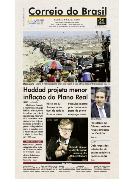 Correio do Brasil - Edição de 17 de Setembro de 2025