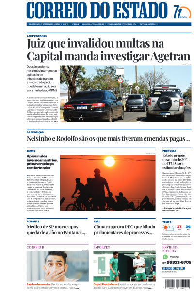 Correio do Estado - Edição de 17 de Setembro de 2025