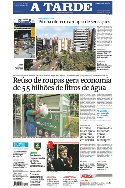 A TARDE - Edição de 17 de Setembro de 2025