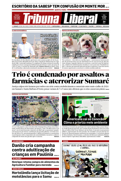 Tribuna Liberal - Edição de 18 de Setembro de 2025