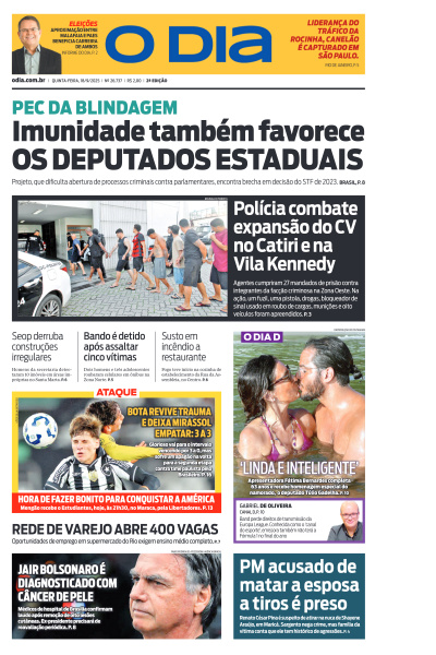 O DIA - Edição de 18 de Setembro de 2025