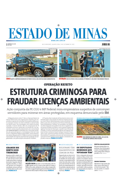 Estado de Minas - Edição de 18 de Setembro de 2025