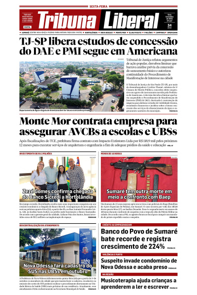 Tribuna Liberal - Edição de 19 de Setembro de 2025