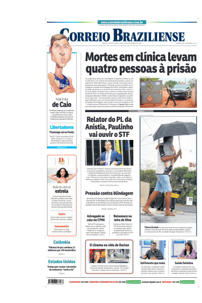 Correio Braziliense - Edição de 19 de Setembro de 2025
