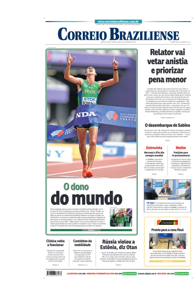 Correio Braziliense - Edição de 20 de Setembro de 2025
