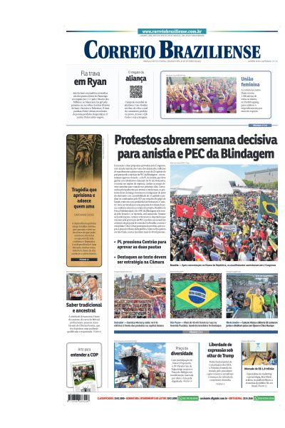 Correio Braziliense - Edição de 22 de Setembro de 2025