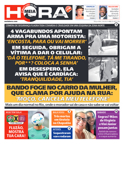 MEIA HORA - Edição de 23 de Setembro de 2025