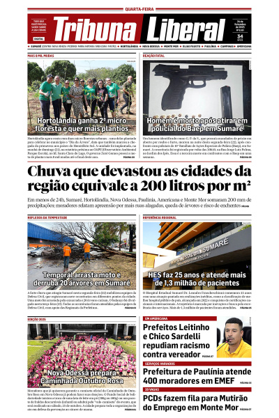 Tribuna Liberal - Edição de 24 de Setembro de 2025