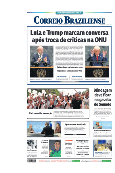 Correio Braziliense - Edição de 24 de Setembro de 2025