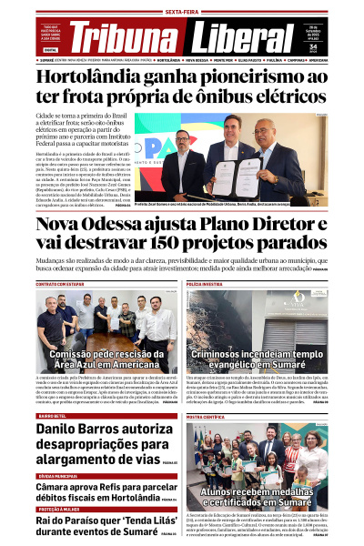 Tribuna Liberal - Edição de 26 de Setembro de 2025