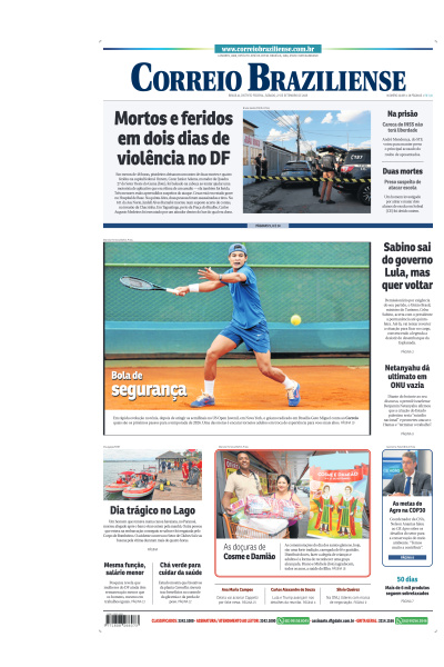 Correio Braziliense - Edição de 27 de Setembro de 2025