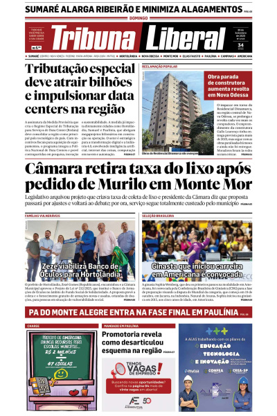 Tribuna Liberal - Edição de 28 de Setembro de 2025