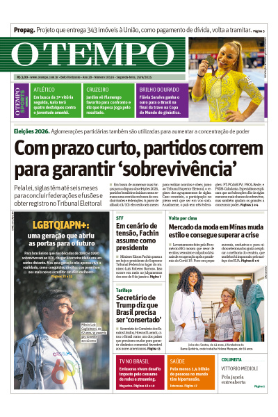O TEMPO - Edição de 29 de Setembro de 2025