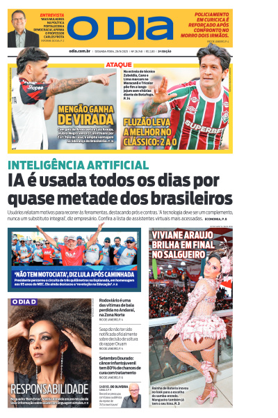 O DIA - Edição de 29 de Setembro de 2025