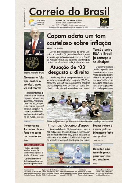 Correio do Brasil - Edição de 29 de Setembro de 2025
