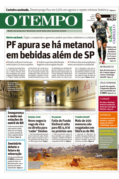 O TEMPO - Edição de 1° de Outubro de 2025