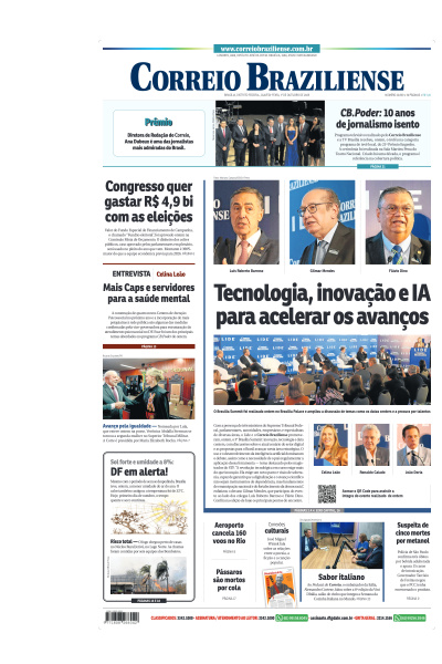 Correio Braziliense - Edição de 01 de Outubro de 2025