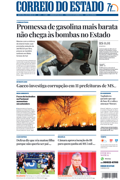 Correio do Estado - Edição de 02 de Outubro de 2025