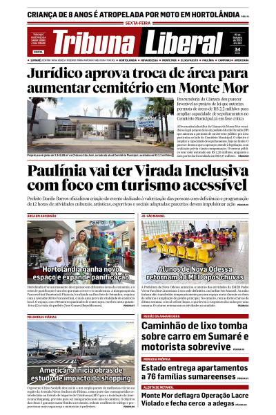 Tribuna Liberal - Edição de 3 de Outubro de 2025