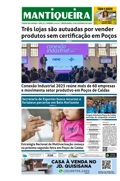 Mantiqueira - Edição de 03 de Outubro de 2025