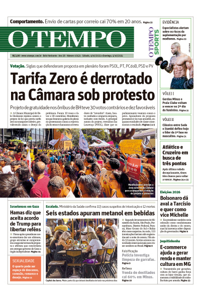 O TEMPO - Edição de 4 de Outubro de 2025