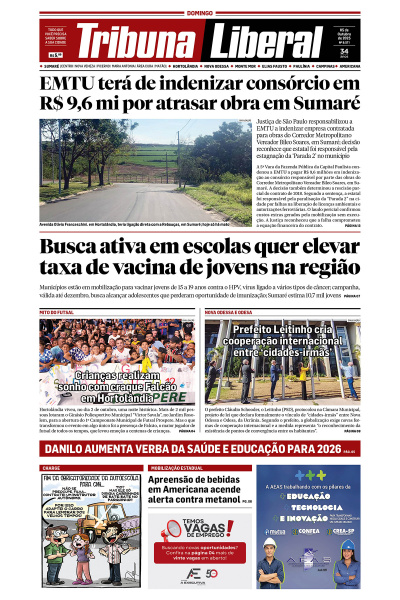 Tribuna Liberal - Edição de 5 de Outubro de 2025