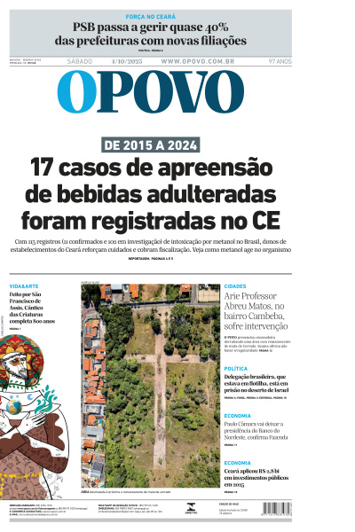 O POVO - Edição de 04 de Outubro de 2025