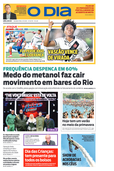 O DIA - Edição de 06 de Outubro de 2025