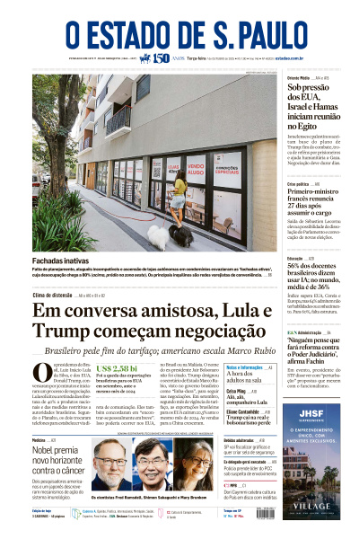 Estadão - Edição de 07 de Outubro de 2025