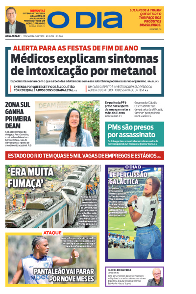 O DIA - Edição de 07 de Outubro de 2025