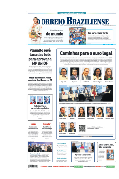Correio Braziliense - Edição de 08 de Outubro de 2025